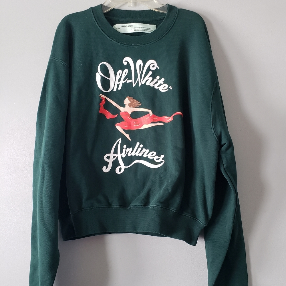 OFF-WHITE Airlines Women Sweater Virgil Abloh  S